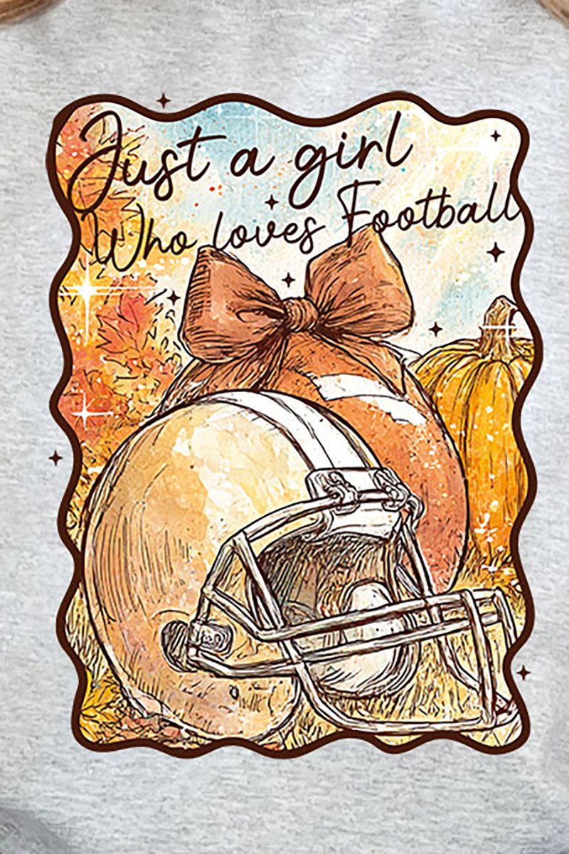 Pumpkin Spice And Football Lights Heavy - weight Crew Sweatshirt - Wholesale Accessory Market
