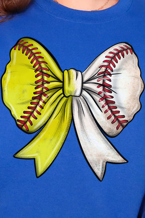 Softball & Baseball Stitches Coquette Heavy - weight Crew Sweatshirt - Wholesale Accessory Market