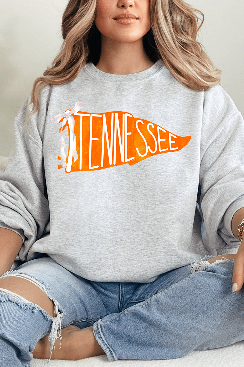 Tennessee Pennant Heavy - weight Crew Sweatshirt - Wholesale Accessory Market
