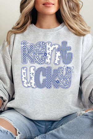 Tied In Kentucky Heavy - weight Crew Sweatshirt - Wholesale Accessory Market