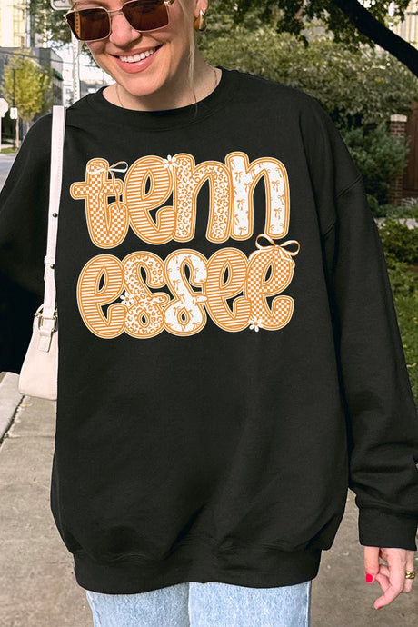 Tied In Tennessee Heavy - weight Crew Sweatshirt - Wholesale Accessory Market