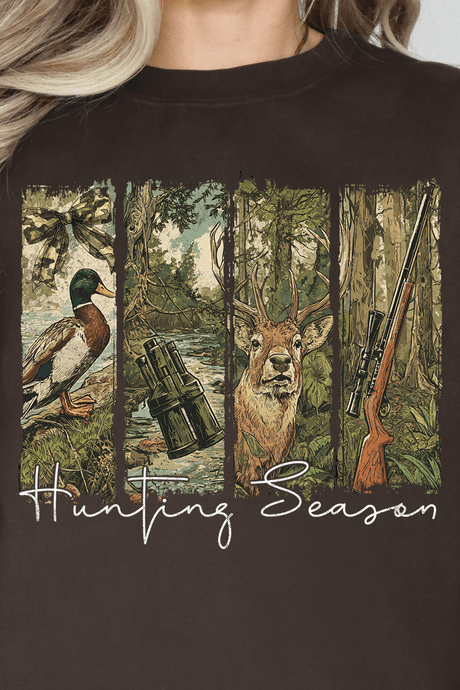 Wild Pursuit Hunting Season Heavy - weight Crew Sweatshirt - Wholesale Accessory Market