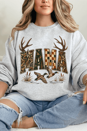 Woodland Mama Heavy Blend Crew Sweatshirt - Wholesale Accessory Market