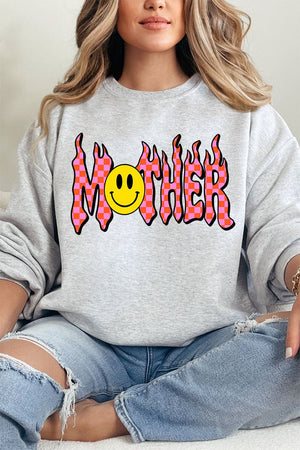 Y2K Mother Heavy - weight Crew Sweatshirt - Wholesale Accessory Market
