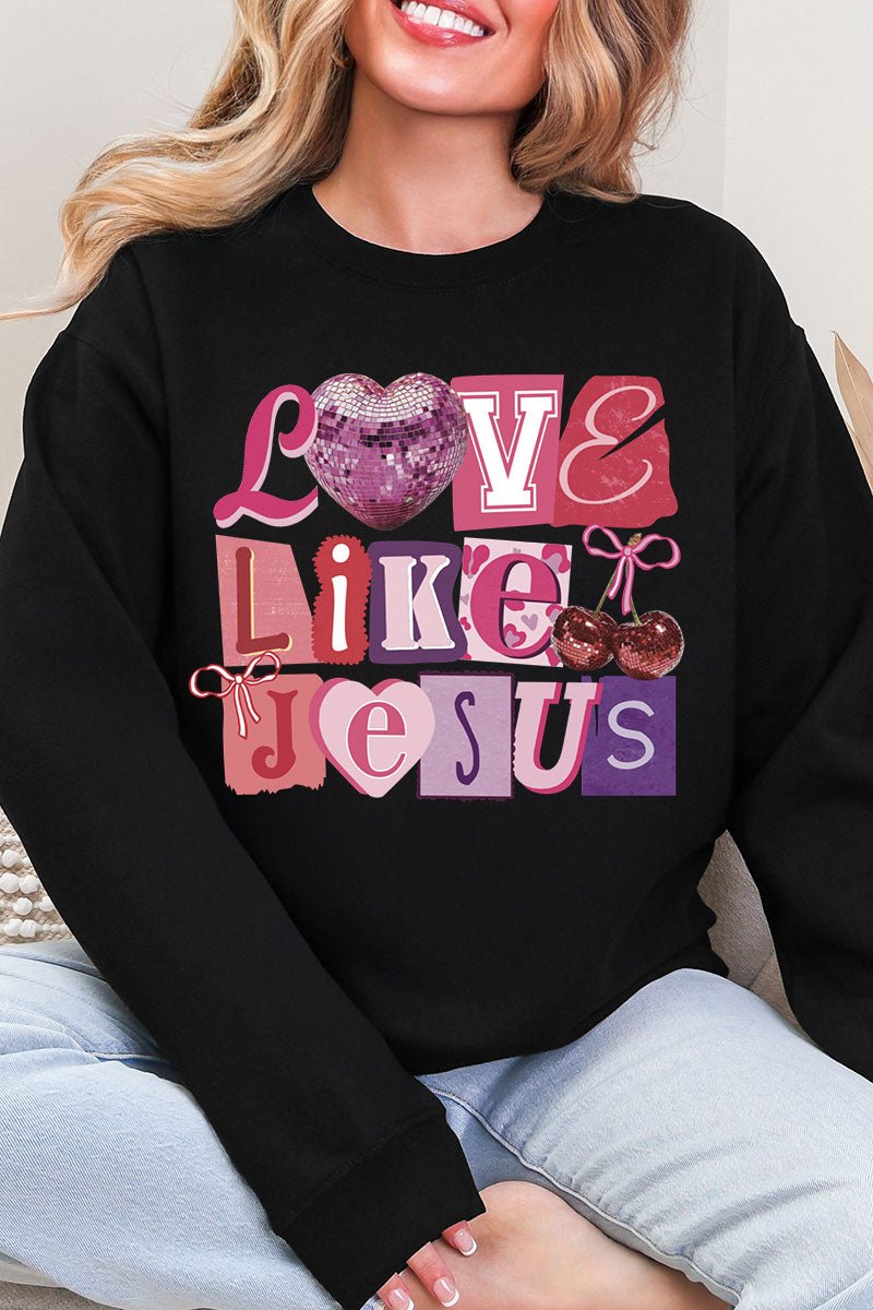 Bold Love Like Jesus Heavy Blend Crew Sweatshirt - Wholesale Accessory Market