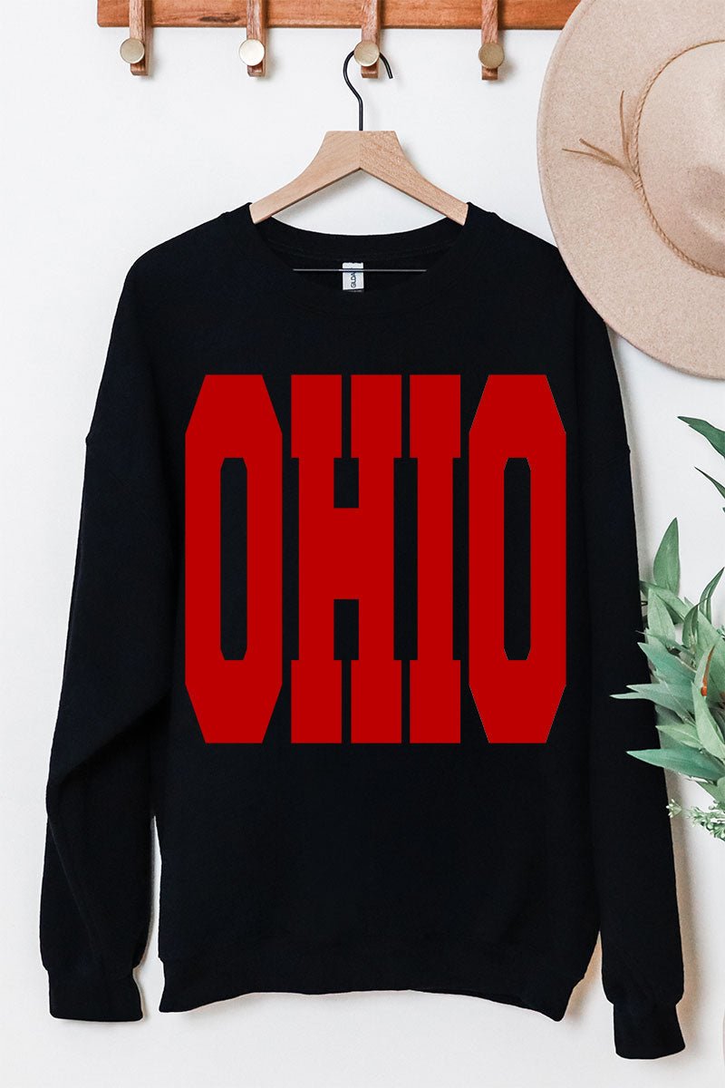 Bold Ohio Heavy Blend Crew Sweatshirt - Wholesale Accessory Market