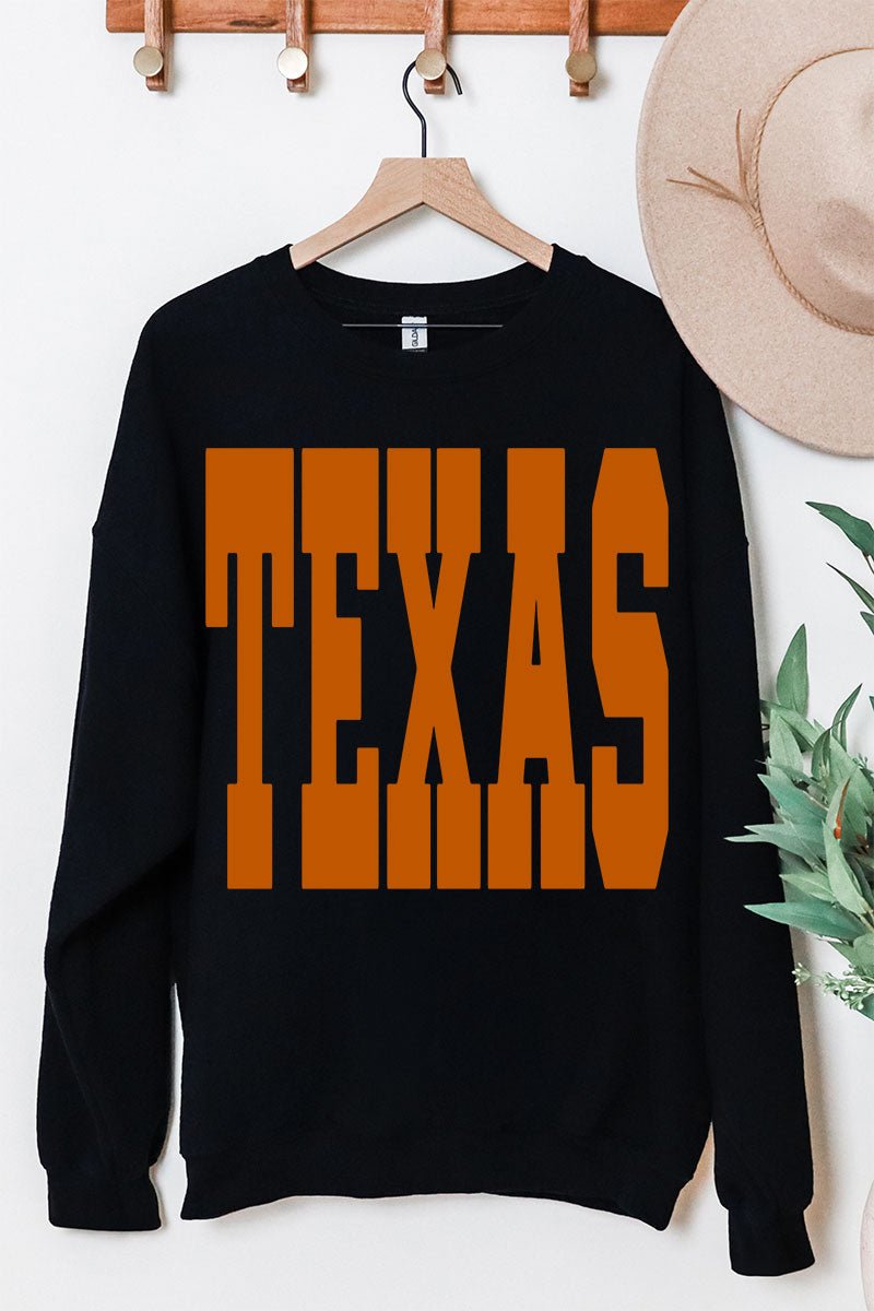 Bold Texas Heavy Blend Crew Sweatshirt - Wholesale Accessory Market