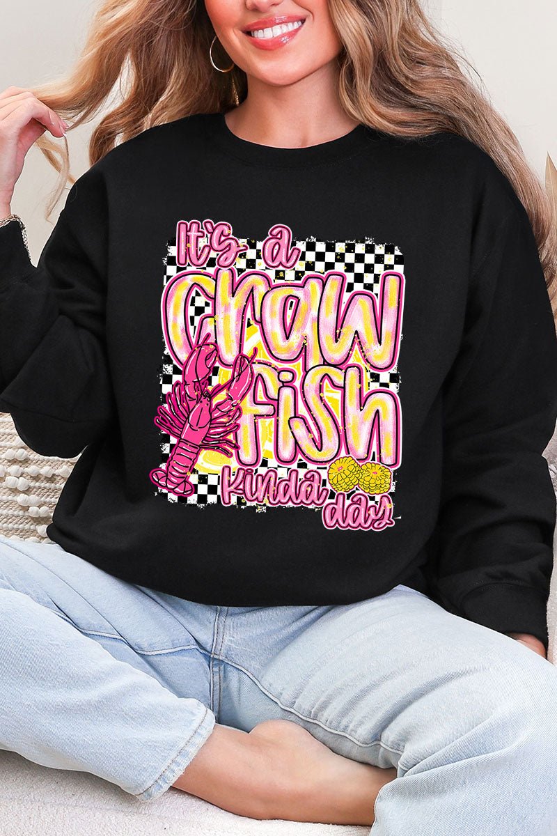 Crawfish Kinda Day Heavy Blend Crew Sweatshirt - Wholesale Accessory Market