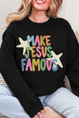 Make Jesus Famous Heavy Blend Crew Sweatshirt - Wholesale Accessory Market