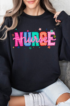 Nurse Energy Heavy Blend Crew Sweatshirt - Wholesale Accessory Market