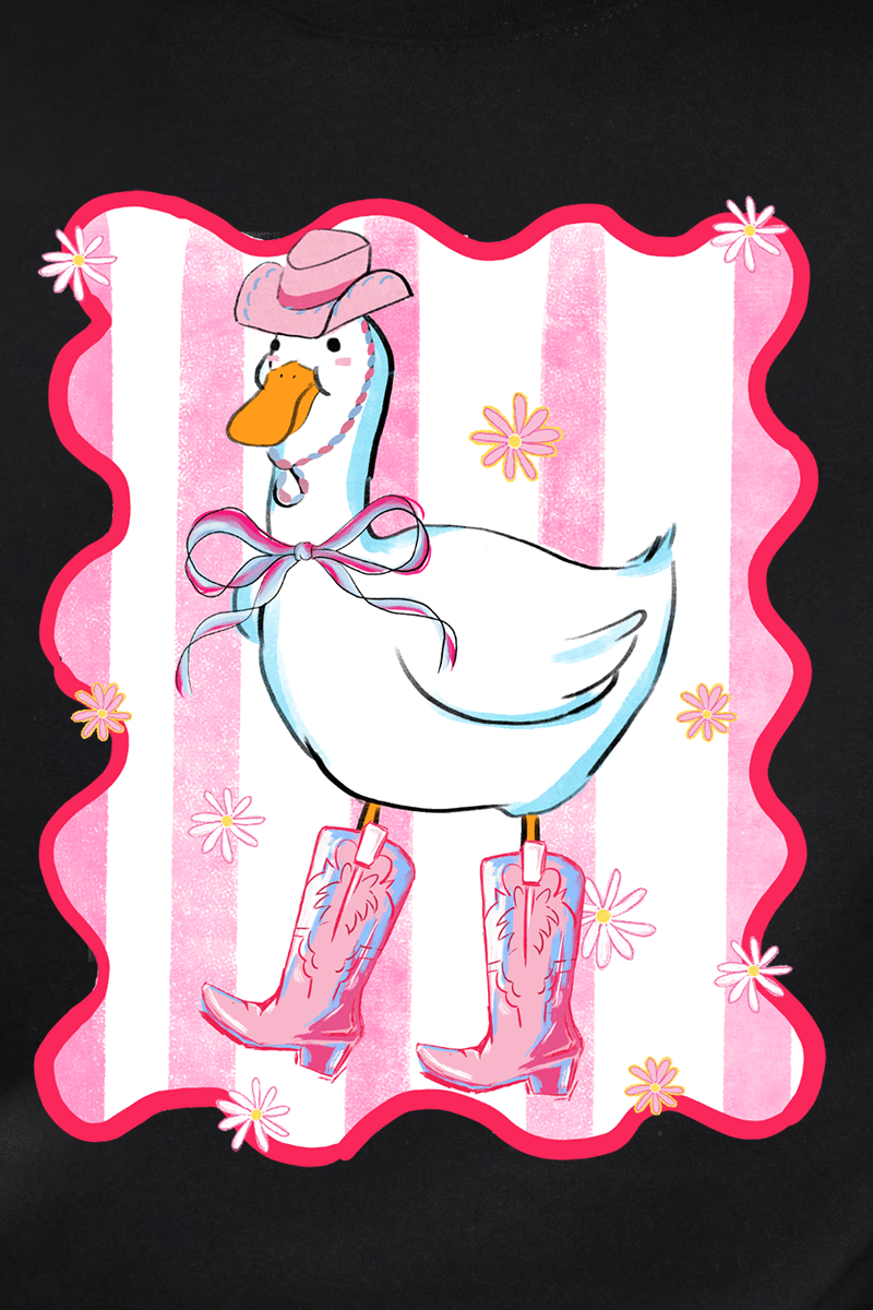 Saddle Up Silly Goose Heavy Blend Crew Sweatshirt - Wholesale Accessory Market