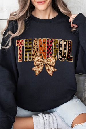 Thankful Fall Spirit Heavy Blend Crew Sweatshirt - Wholesale Accessory Market