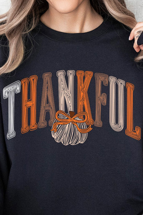 Thankful Sketch Heavy Blend Crew Sweatshirt - Wholesale Accessory Market