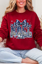 Starlit Noel Village Heavy Blend Crew Sweatshirt - Wholesale Accessory Market