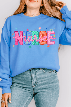 Nurse Energy Heavy Blend Crew Sweatshirt - Wholesale Accessory Market