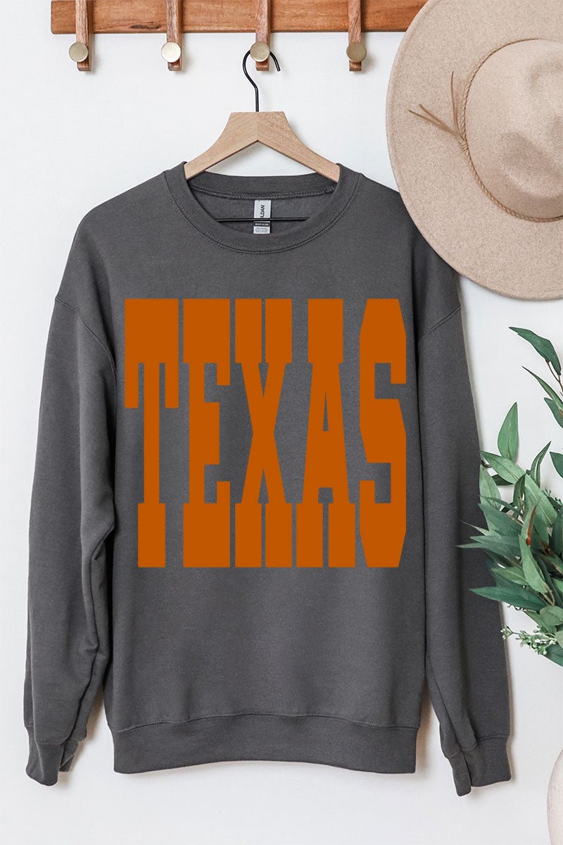 Bold Texas Heavy Blend Crew Sweatshirt - Wholesale Accessory Market