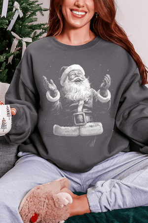 Santa's Magic Heavy Blend Crew Sweatshirt - Wholesale Accessory Market