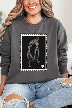 Spur Stamp Heavy Blend Crew Sweatshirt - Wholesale Accessory Market