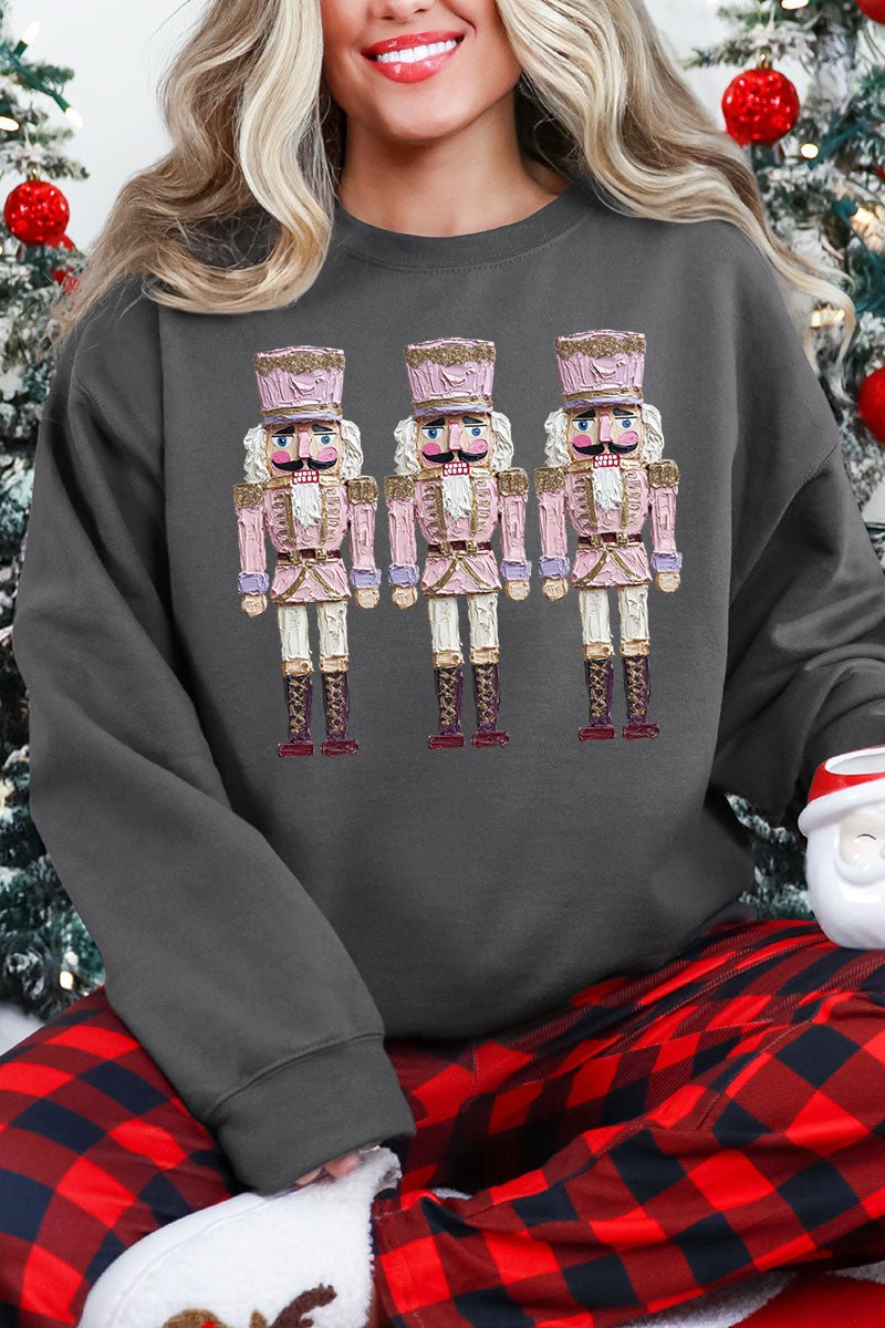 The Painted Nutcrackers Heavy Blend Crew Sweatshirt - Wholesale Accessory Market