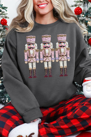 The Painted Nutcrackers Heavy Blend Crew Sweatshirt - Wholesale Accessory Market