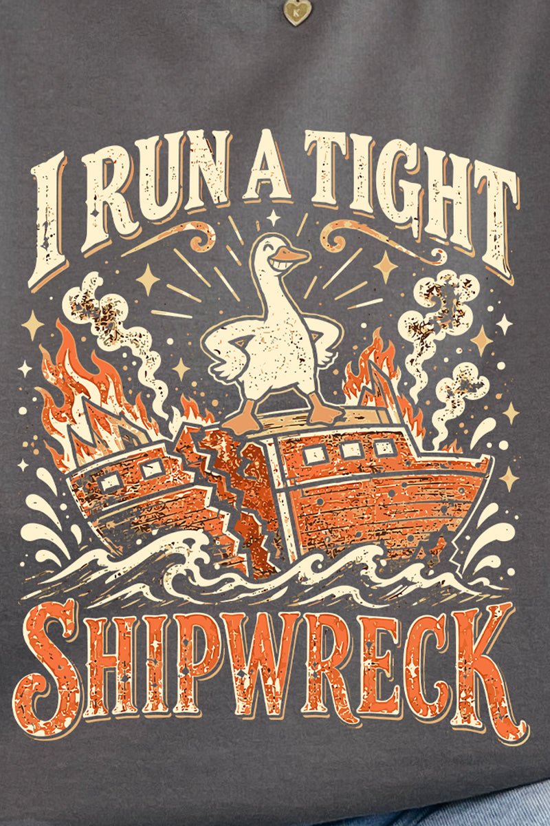 Tight Shipwreck Goose Heavy Blend Crew Sweatshirt - Wholesale Accessory Market