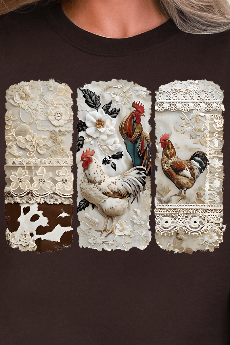 Chic 'n Lace Heavy Blend Crew Sweatshirt - Wholesale Accessory Market