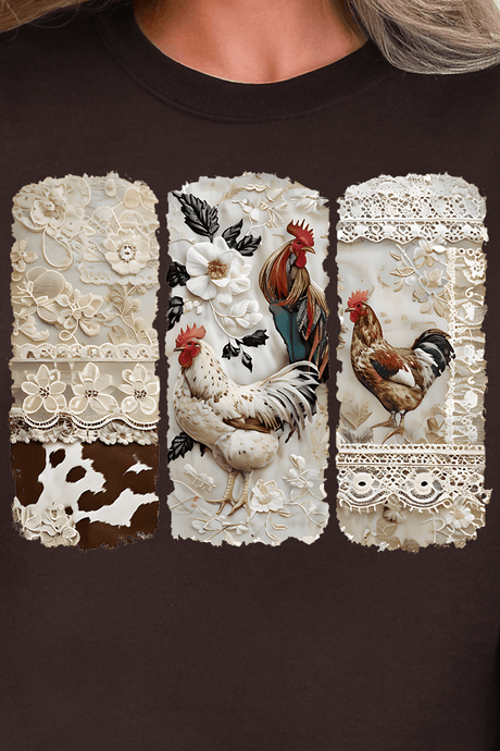 Chic 'n Lace Heavy Blend Crew Sweatshirt - Wholesale Accessory Market