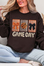 Faux Yarn Coquette Game Day Heavy Blend Crew Sweatshirt - Wholesale Accessory Market