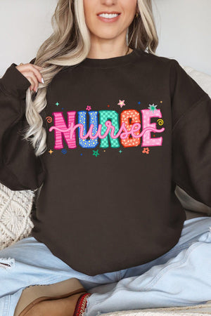 Nurse Energy Heavy Blend Crew Sweatshirt - Wholesale Accessory Market