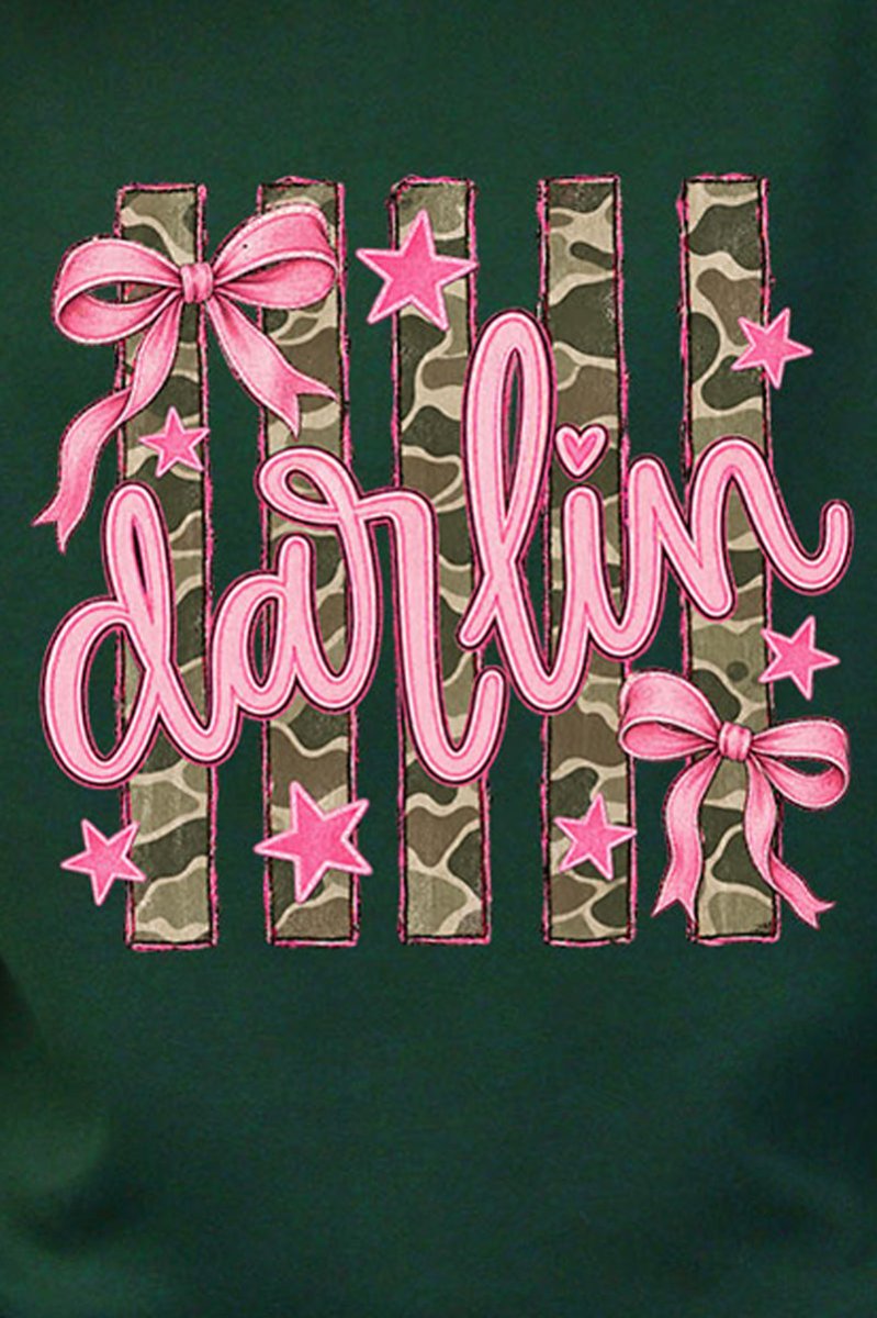 Pink Southern Darlin Heavy Blend Crew Sweatshirt - Wholesale Accessory Market