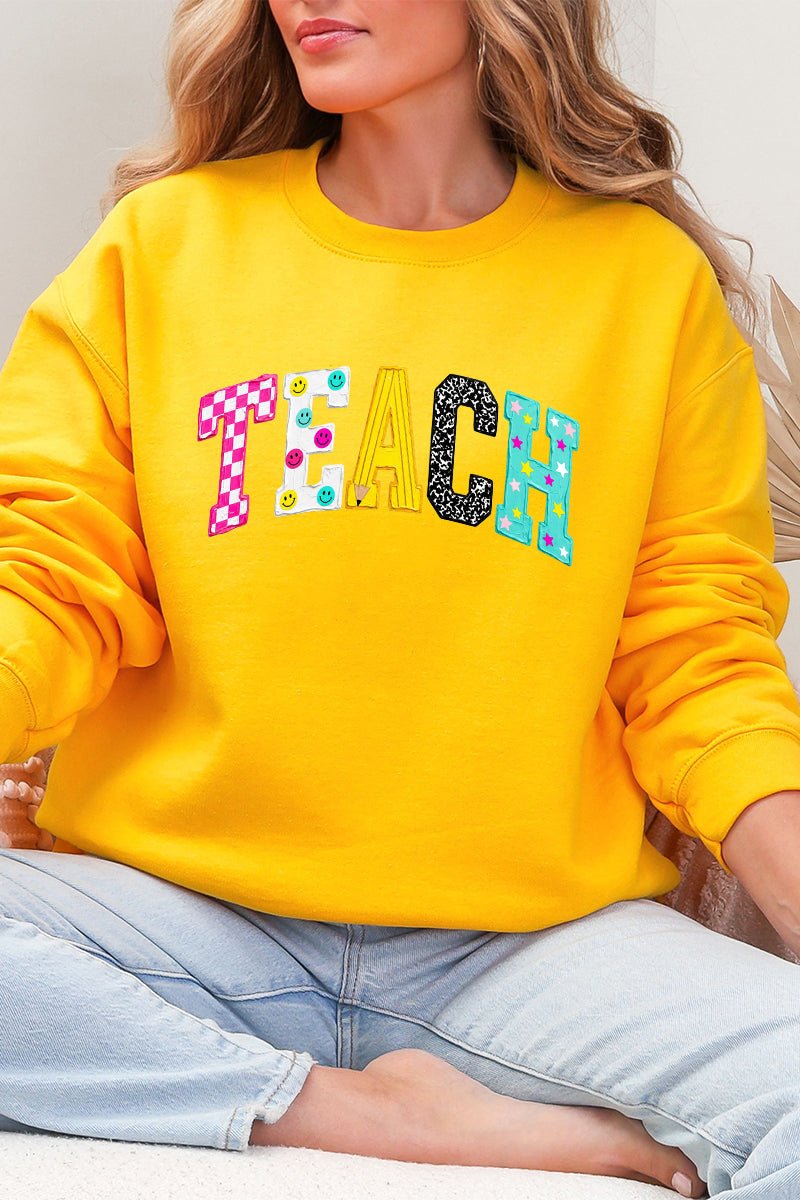 Brushstrokes & Bright Minds Heavy Blend Crew Sweatshirt - Wholesale Accessory Market