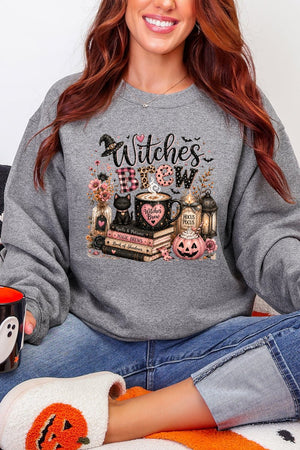 Witches Brew Spells & Potions Heavy Blend Crew Sweatshirt - Wholesale Accessory Market