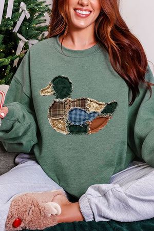 Country Stitched Duck Heavy Blend Crew Sweatshirt - Wholesale Accessory Market