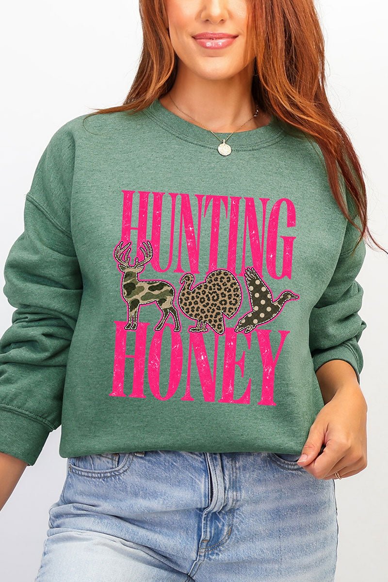 Hunting Honey Wild Mix Heavy Blend Crew Sweatshirt - Wholesale Accessory Market