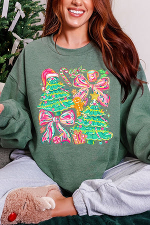 Sugarplum Magic Heavy Blend Crew Sweatshirt - Wholesale Accessory Market