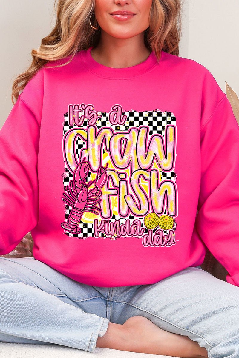 Crawfish Kinda Day Heavy Blend Crew Sweatshirt - Wholesale Accessory Market