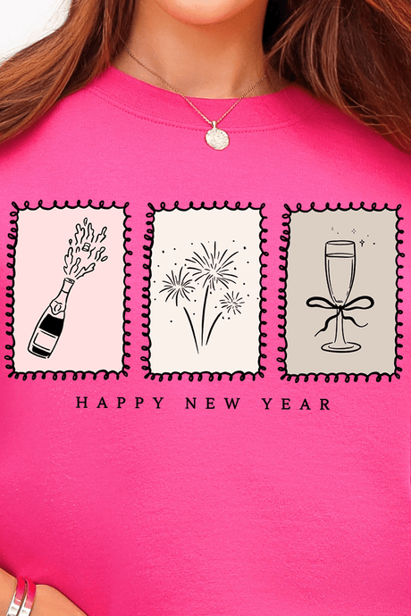 Fireworks & Fizz Heavy Blend Crew Sweatshirt - Wholesale Accessory Market