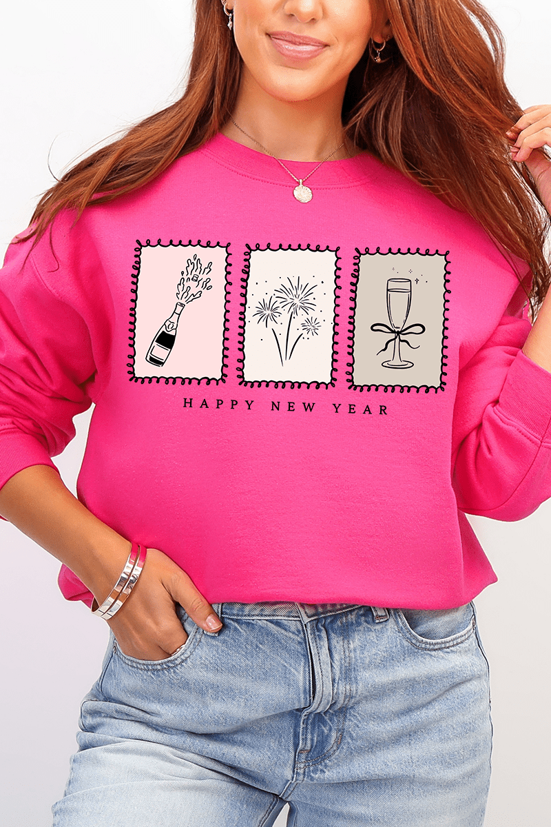 Fireworks & Fizz Heavy Blend Crew Sweatshirt - Wholesale Accessory Market