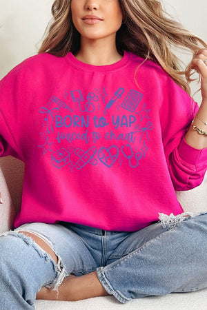 Forced To Chart Heavy Blend Crew Sweatshirt - Wholesale Accessory Market