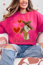 He Loves Us Hearts Heavy Blend Crew Sweatshirt - Wholesale Accessory Market