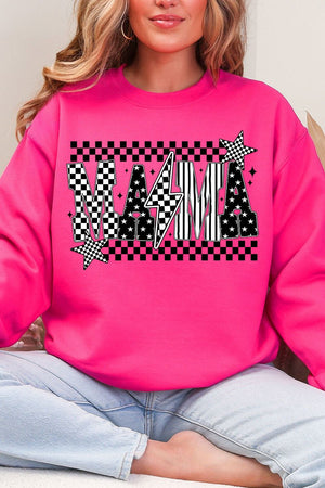 Mama Check It Out Heavy Blend Crew Sweatshirt - Wholesale Accessory Market