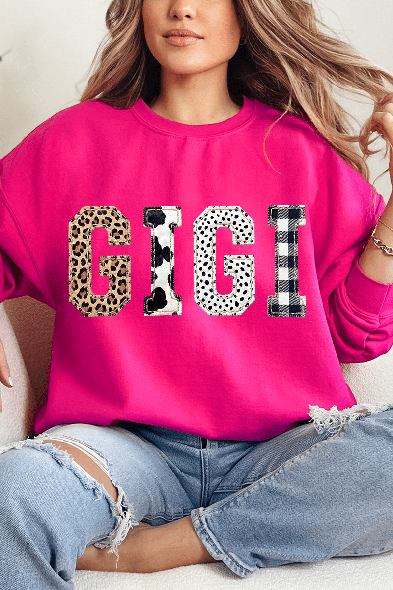 Pattern Play Gigi Heavy Blend Crew Sweatshirt - Wholesale Accessory Market
