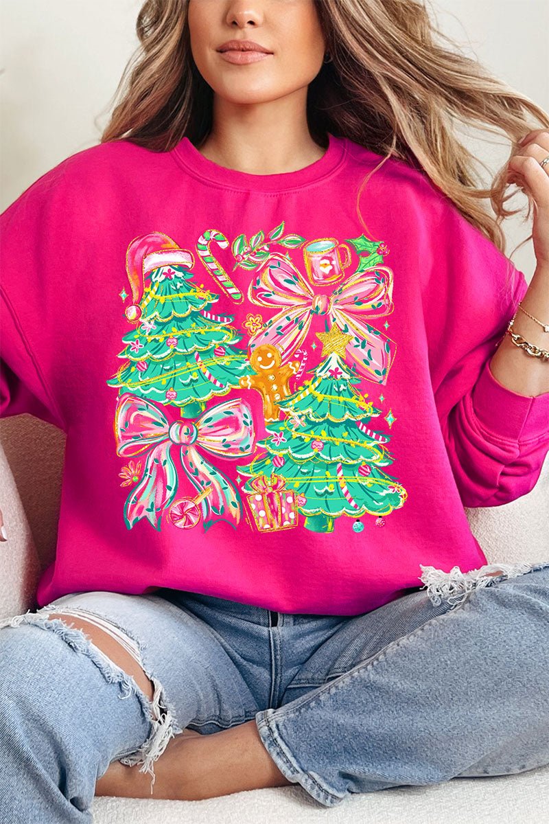 Sugarplum Magic Heavy Blend Crew Sweatshirt - Wholesale Accessory Market
