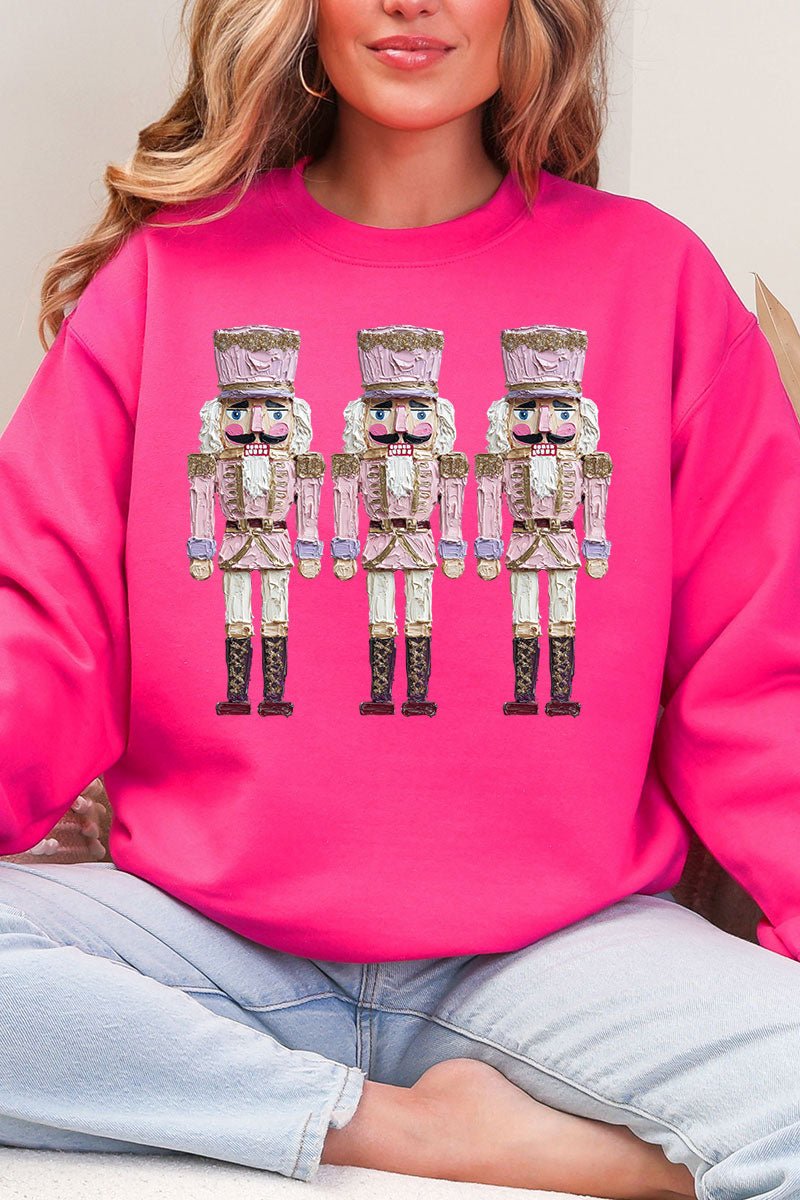 The Painted Nutcrackers Heavy Blend Crew Sweatshirt - Wholesale Accessory Market