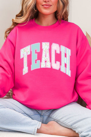 Timeless Teach Heavy Blend Crew Sweatshirt - Wholesale Accessory Market