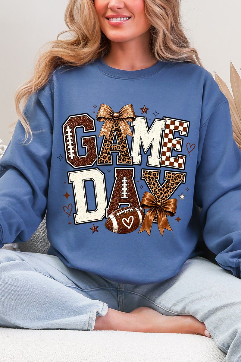Game Day Spirit Heavy Blend Crew Sweatshirt - Wholesale Accessory Market