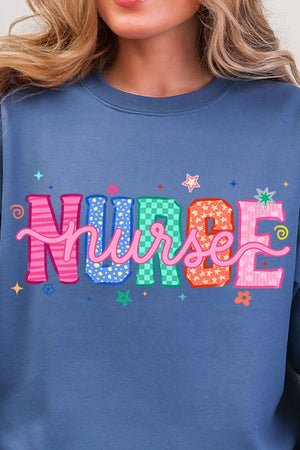 Nurse Energy Heavy Blend Crew Sweatshirt - Wholesale Accessory Market