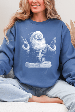 Santa's Magic Heavy Blend Crew Sweatshirt - Wholesale Accessory Market