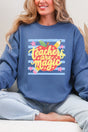 Teachers Are Magic Sketch Heavy Blend Crew Sweatshirt - Wholesale Accessory Market