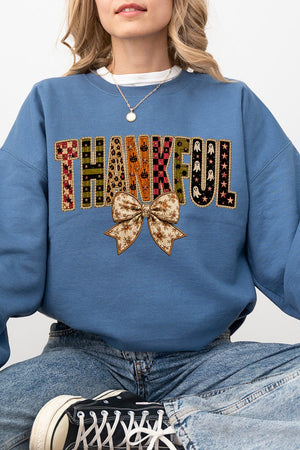 Thankful Fall Spirit Heavy Blend Crew Sweatshirt - Wholesale Accessory Market